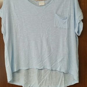 Light Blue. TRESICS. Loose-Fit T-Shirt. Size M